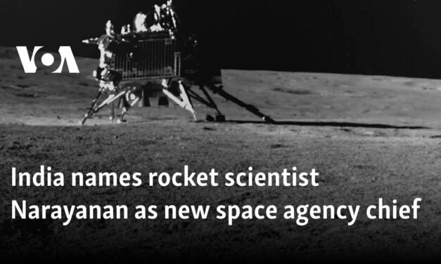India Names Rocket Scientist Narayanan as New Space Agency Chief