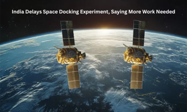 India Delays Space Docking Experiment, Saying More Work Needed
