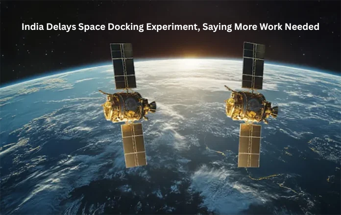 India Delays Space Docking Experiment, Saying More Work Needed