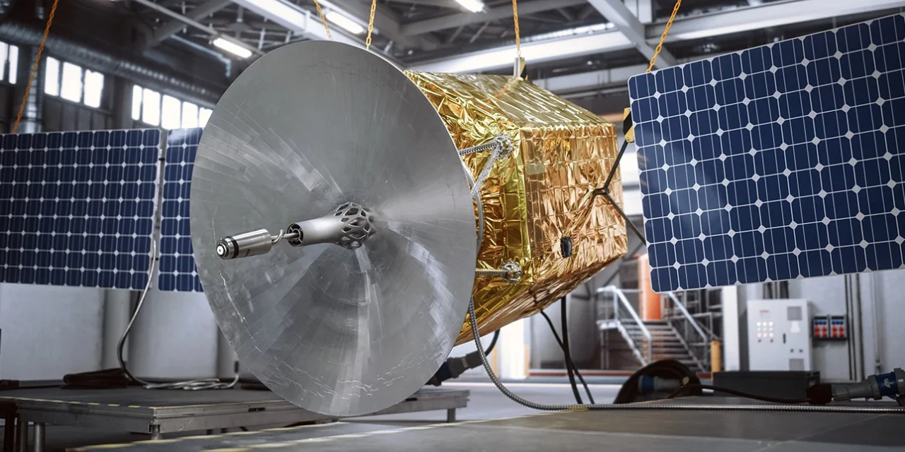 How do aerospace engineers address radiation shielding in spacecraft design?
