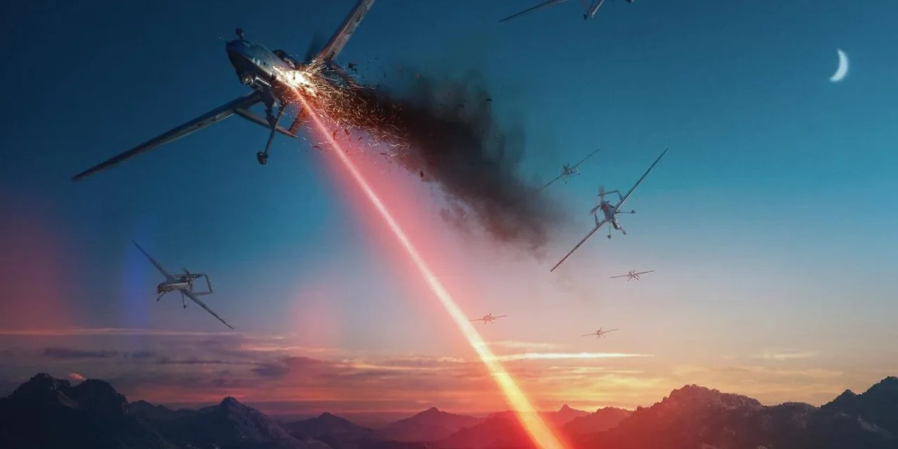 What are directed-energy weapons, and how are they being developed for future warfare?