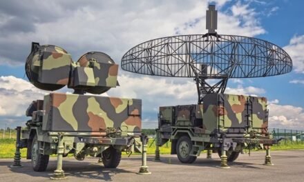 How does radar technology contribute to surveillance and threat detection in defense systems?