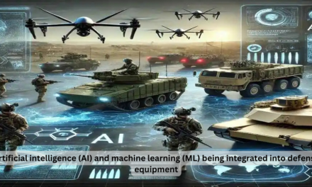How are artificial intelligence (AI) and machine learning (ML) being integrated into defense equipment?