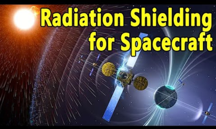 How do radiation shielding technologies protect astronauts and equipment in space?
