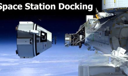How do docking systems work in spacecraft and space stations?