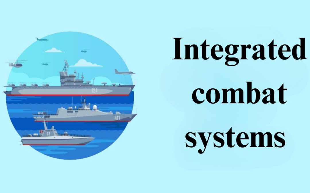 How do integrated combat systems enhance decision-making on naval platforms?