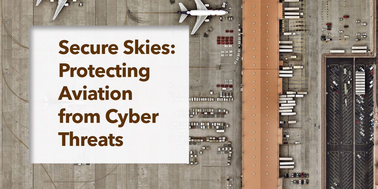 How do cybersecurity measures protect aircraft systems from hacking and cyber threats?