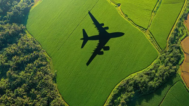 What are the key international regulations and agreements driving green aviation initiatives?