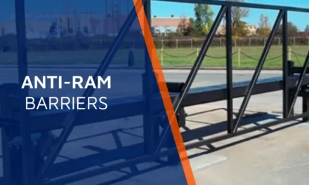 How do anti-ram and vehicle mitigation barriers protect critical defense infrastructure?