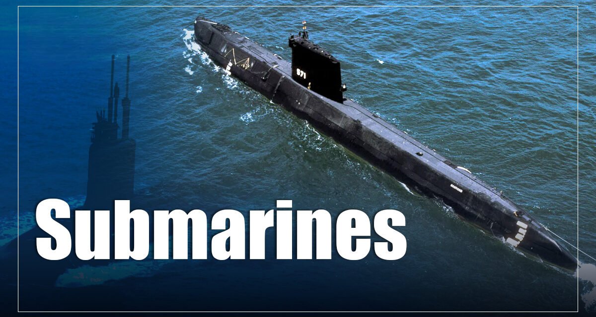 What is the role of submarines in naval defense strategies?