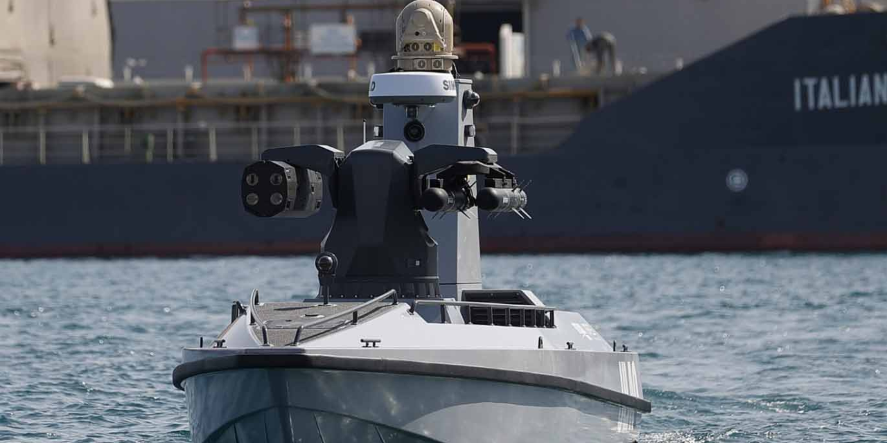 What role do naval drones and unmanned surface vehicles (USVs) play in maritime surveillance?