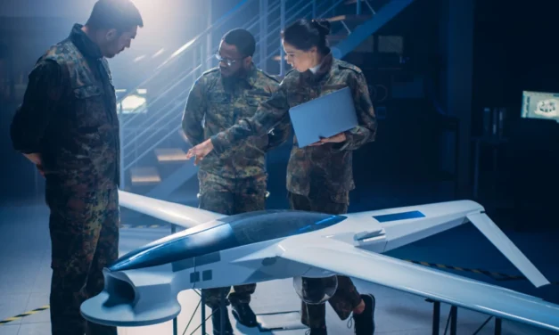 What are the primary categories of defense services in the aerospace and defense industry?