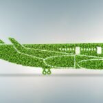 How do fuel efficiency improvements in traditional engines contribute to greener aviation?