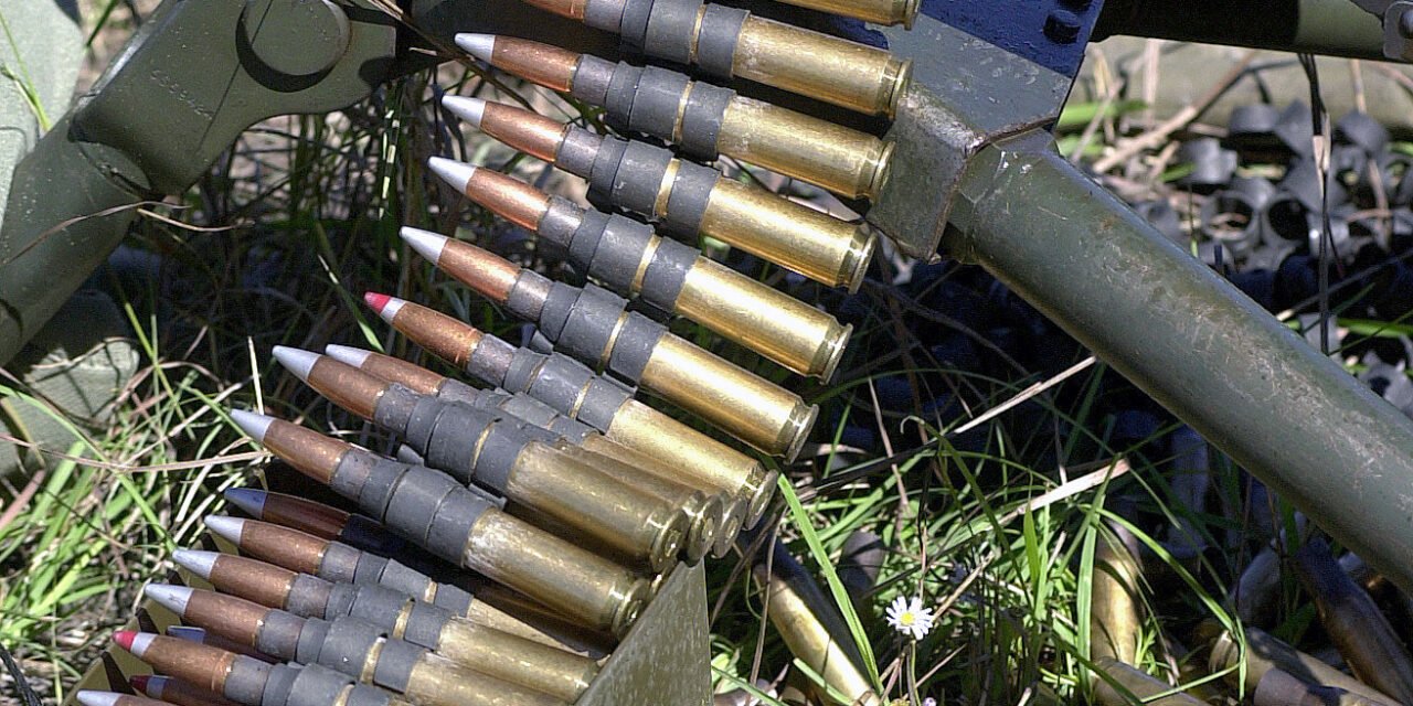 What are the key materials used in modern firearms and ammunition manufacturing?
