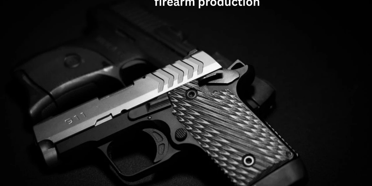 What role does automation and CNC machining play in modern firearm production?