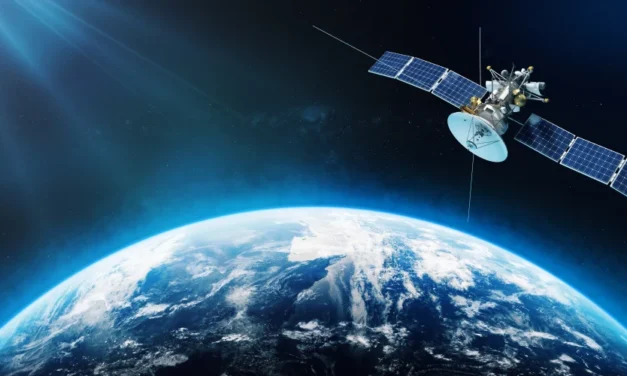 How does microwave technology improve satellite communication and space exploration systems?