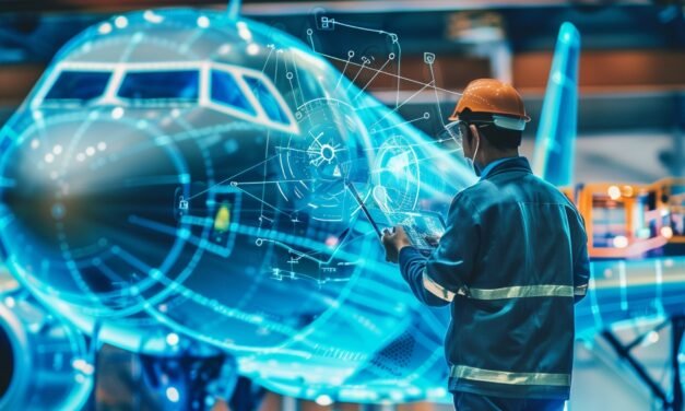 What role does Artificial Intelligence (AI) play in optimizing aircraft operations and performance?