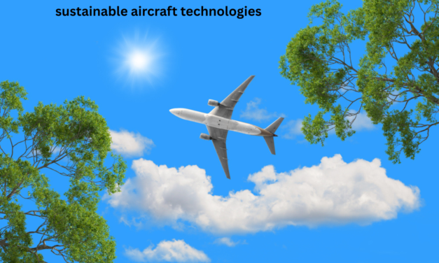 How do environmental concerns drive innovation in sustainable aircraft technologies?